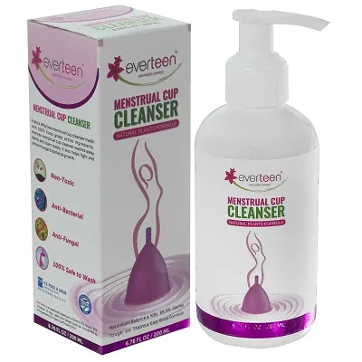 everteen Menstrual Cup Cleanser with Plants Based Formula For Women - 2 Pack (200ml)