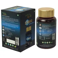 Nature Sure SOMNI Natural Sleep Aid Daily Herbal Supplement For Men  Women - 1 Pack (90 Tablets)-thumb1