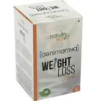 Nature Sure Agnimantha Weight Loss Formula For Fat Loss In Men & Women - 1 Pack (60 Capsules)-thumb1