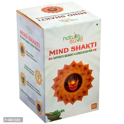 Nature Sure Mind Shakti Tablets For Memory  Concentration In Men  Women - 1 Pack (60 Tablets)-thumb5
