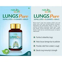Nature Sure Lungs Pure Capsules For Respiratory Health In Men & Women - 1 Pack (60 Capsules)-thumb1