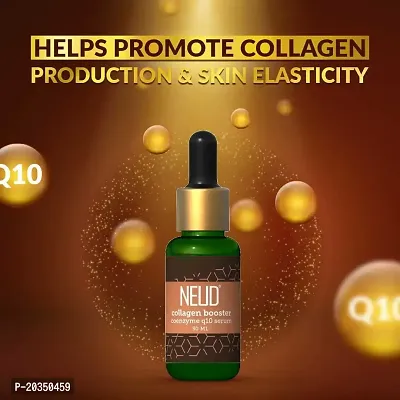 NEUD Collagen Booster Coenzyme Q10 Serum With Matrixyl 3000 and Aloe Vera - 1 Pack (30 ml)-thumb2