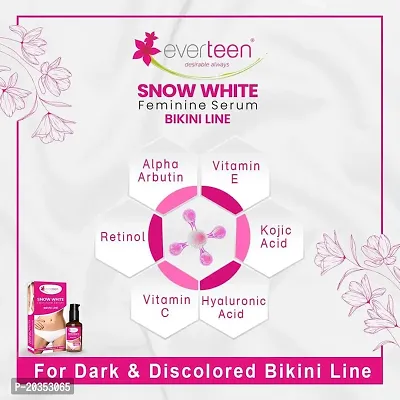 everteen Snow White Feminine Serum Bikini Line for Women - 1 Pack (30ml)-thumb5