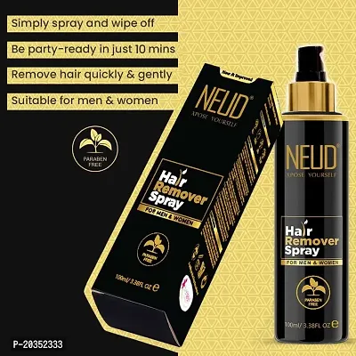NEUD Xpose Yourself Hair Remover Spray with Retarding Effect for Men  Women - 1 Pack (100 ml)-thumb2