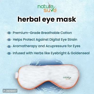 Nature Sure Herbal Eye Mask for Digital Eye Strain - 1 Pack-thumb2