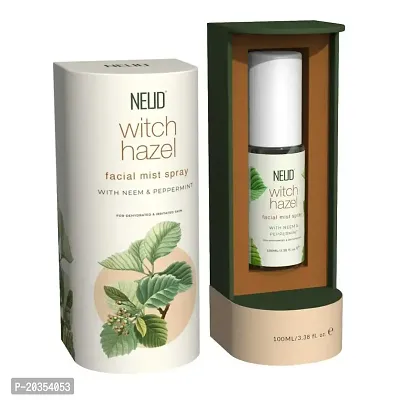 NEUD Witch Hazel Facial Mist Spray for Dehydrated  Irritated Skin - 1 Pack (100 ml)