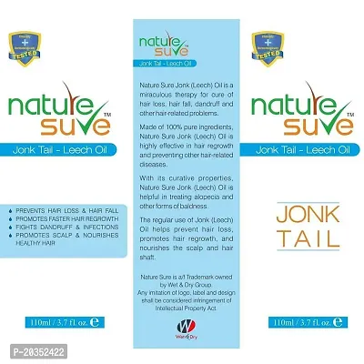 Nature Sure? Combo - Kalonji Tail (Blackseed Oil) 110ml and Jonk Tail (Leech Oil) 110ml-thumb4