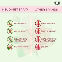 NEUD Rose Water Facial Mist Spray for Refreshed and Toned Skin - 1 Pack (100 ml)-thumb3