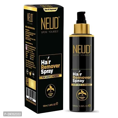 NEUD Xpose Yourself Hair Remover Spray with Retarding Effect for Men  Women - 1 Pack (100 ml)-thumb0