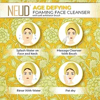 NEUD Age Defying Foaming Face Cleanser With Apple Cider Vinegar and Bakuchiol - 2 Packs (150ml Each)-thumb1