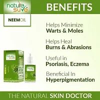 Nature Sure Neem Oil for Moles  Warts in Men  Women - 2 Packs (30ml Each)-thumb3