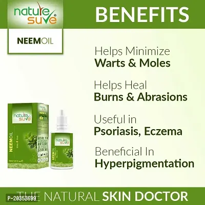 Nature Sure Neem Oil for Moles  Warts in Men  Women - 2 Packs (30ml Each)-thumb4