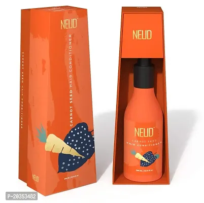 NEUD Carrot Seed Premium Hair Conditioner for Men  Women, White, 300 ml