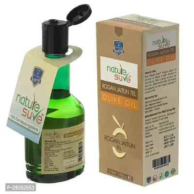 Nature Sure Rogan Jaitun Tail Olive Oil for Skin, Hair and Nails - 1 Pack (110ml)-thumb3