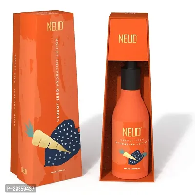 NEUD Carrot Seed Premium Hydrating Lotion for Men  Women (300 ml)