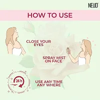 NEUD Rose Water Facial Mist Spray for Refreshed and Toned Skin - 1 Pack (100 ml)-thumb2