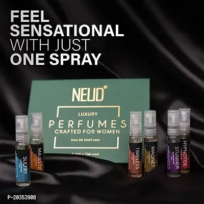 NEUD Xpose Yourself Luxury Perfumes Long Lasting EDP - 6 Vials x 10ml Each (Perfumes For Women)-thumb4