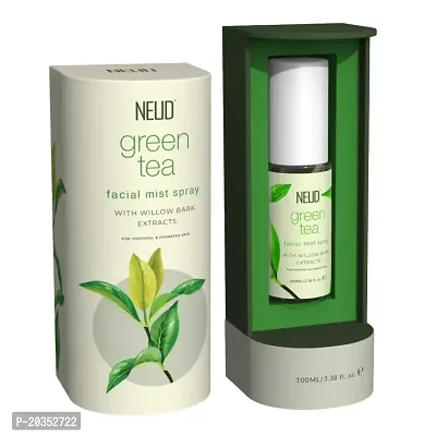 NEUD Green Tea Facial Mist Spray for Dehydrated  Irritated Skin - 1 Pack (100 ml)