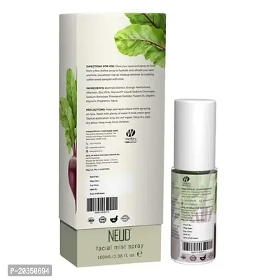 NEUD Beet Root Facial Mist Spray for Glowing and Moisturized Skin - 2 Packs (100ml Each)-thumb3