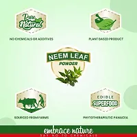 Nature Sure Neem Leaf Powder 200g with Rose Water 50ml-thumb3