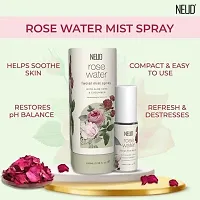 NEUD Rose Water Facial Mist Spray for Refreshed and Toned Skin - 2 Packs (100ml Each)-thumb2