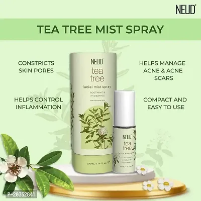 NEUD Tea Tree Facial Mist Spray for Acne-Prone Skin - 1 Pack (100 ml)-thumb5