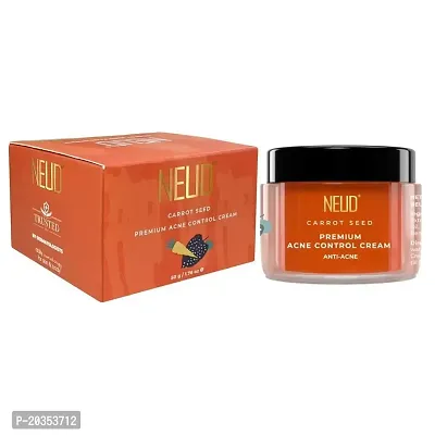 NEUD Carrot Seed Premium Acne Control Cream for Men  Women - 1 Pack (50g)