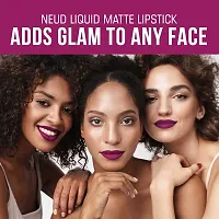 NEUD Matte Liquid Lipstick Boss Lady with Jojoba Oil, Vitamin E and Almond Oil - Smudge Proof 12-hour Stay Formula with Free Lip Gloss-thumb2