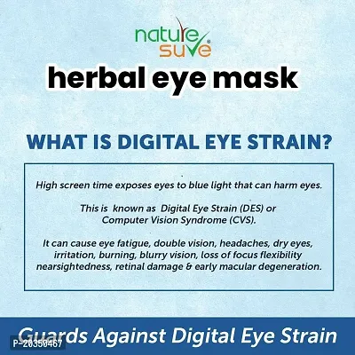 Nature Sure Herbal Eye Mask for Digital Eye Strain - 1 Pack-thumb3