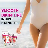 everteen 50g+50g Natural Bikini Line Hair Remover Creme for Women ? 1 Twin Pack-thumb1