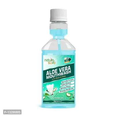 Nature Sure Aloe Vera Mouthwash with Neem and Clove for Oral Health - 1 Pack (150ml)-thumb0