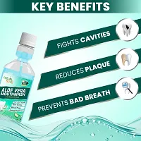 Nature Sure Aloe Vera Mouthwash with Neem and Clove for Oral Health - 1 Pack (150ml)-thumb3