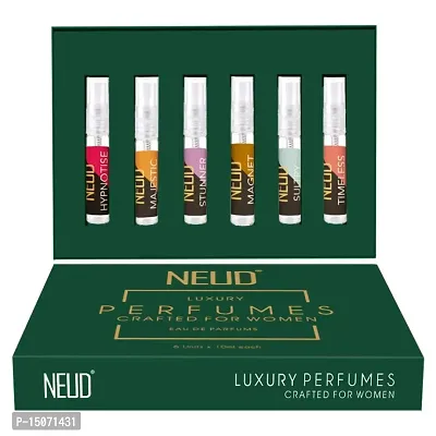 NEUD Luxury Perfumes for Women - 1 Pack (6 Vials x 10ml Each)-thumb0