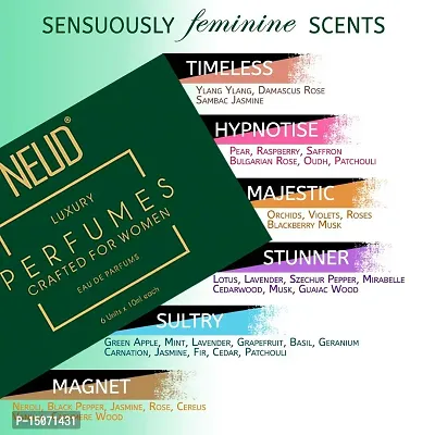 NEUD Luxury Perfumes for Women - 1 Pack (6 Vials x 10ml Each)-thumb3