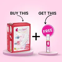 everteen combo 40 XXL Soft Period Care  with Free Menstrual Period Pain Relief Cramps Roll-On (5ml)-thumb1
