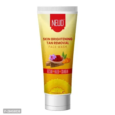 NEUD Skin Brightening Tan Removal Face Wash for Men and Women - 1 Pack (70ml)-thumb0