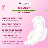 everteen Period Care XL Soft 40 Sanitary Pads Enriched with Neem and Safflower For Medium Flow - 1 Pack (40 Pads)-thumb1
