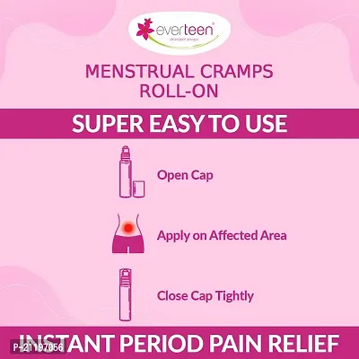 everteen Period Care XL Soft 40 Pads and Menstrual Cramps Roll-On 10ml-thumb5