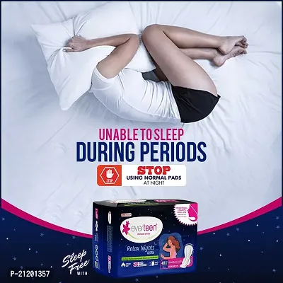 everteen Relax Nights Ultra 40 Pads and V Gel 30g-thumb2
