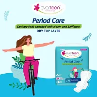 everteen combo XXL Dry  XXL Soft Period Care with Double Flaps enriched with Neem and Safflower - (40 Pads Each, 320mm)-thumb4