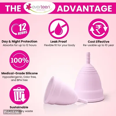 everteen Large Menstrual Cup for Periods in Women - 1 Pack (30ml Capacity)-thumb5