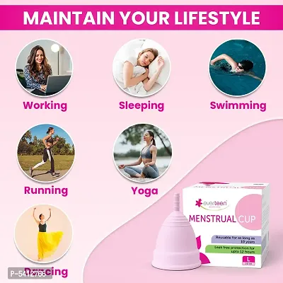 everteen Large Menstrual Cup for Periods in Women - 1 Pack (30ml Capacity)-thumb2