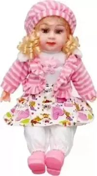 Baby Poem Doll Musical Rhyming Big Stroller Dolls Laughing Singing Soft Push Stuffed Princess Kids 3+ Year (Multicolor) Best Birthday Gift for Girl boy Little chuldren-thumb4