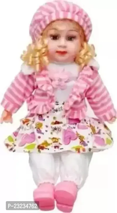 Baby Poem Doll Musical Rhyming Big Stroller Dolls Laughing Singing Soft Push Stuffed Princess Kids 3+ Year (Multicolor) Best Birthday Gift for Girl boy Little chuldren-thumb5