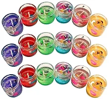 Mahi Home Decor Colorful Handmade Wax Tealight Candles Made in India for All Indian Festival Diwali/Navratri and Festive (Pack of 24)-thumb3