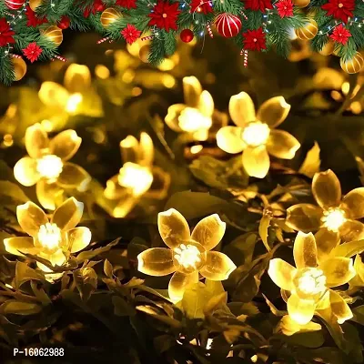 Decorative Lights Flower Fairy String 16 Led Lights Warm White -Plastic,Corded electric-thumb4