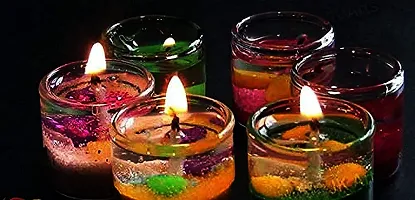 Mahi Home Decor Colorful Handmade Wax Tealight Candles Made in India for All Indian Festival Diwali/Navratri and Festive (Pack of 24)-thumb4