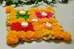 Ruchit Handicraft Candle Holders Candle Holder/Candle Stand/Candles Tea Light Holder for Home Living Room Diwali Decoration, Set of 6-thumb1