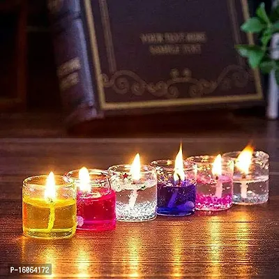 Mahi Home Decor Colorful Handmade Wax Tealight Candles Made in India for All Indian Festival Diwali/Navratri and Festive (Pack of 24)-thumb3