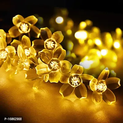 Decorative Lights Flower Fairy String 16 Led Lights Warm White -Plastic,Corded electric-thumb5